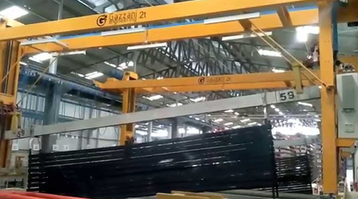 Black anodized for solar panel mounting rail