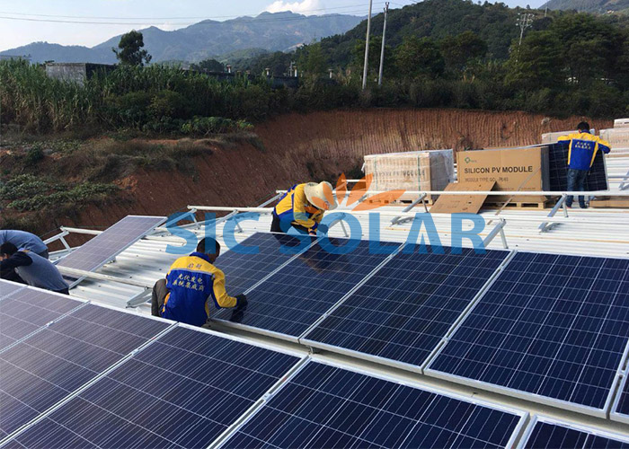 Adjutable Aluminum Solar Panel Mounting Structure