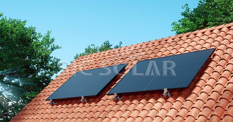 mounting solar roof hook