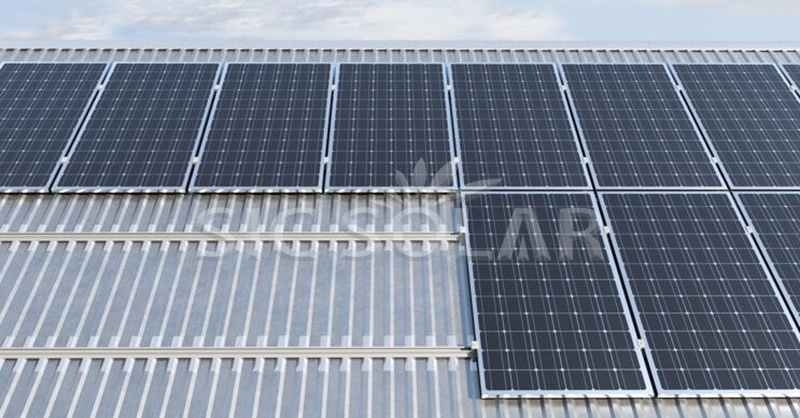 solar trapezoidal metal roof