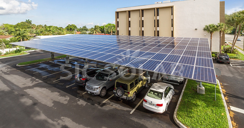 carport solar array