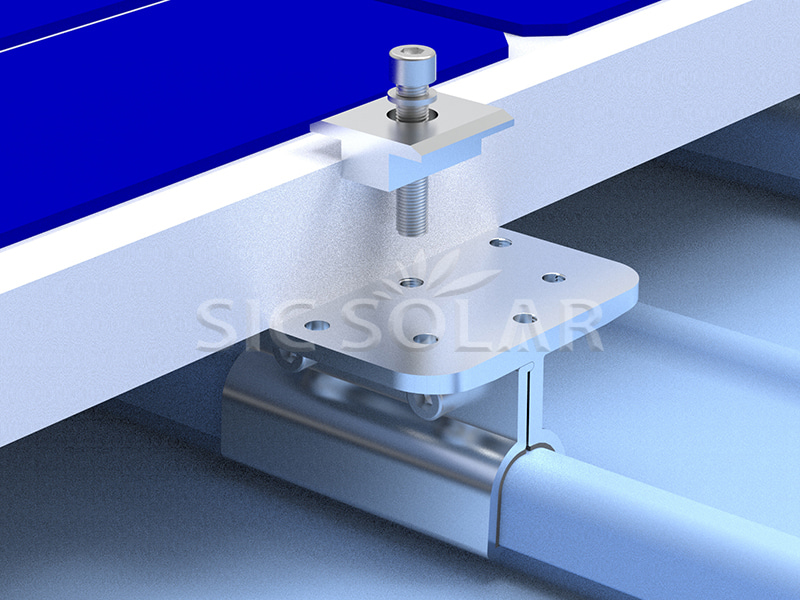 solar metal roof mounting system