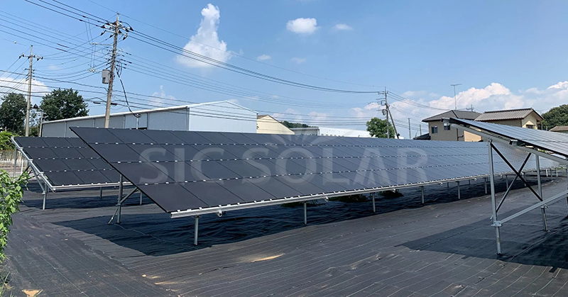 ground mounted solar system