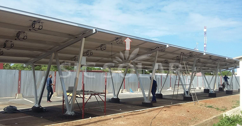 carport solar mounting system