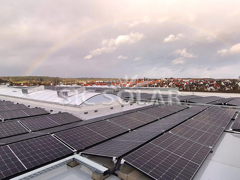 solar flat roof mounting system bracket