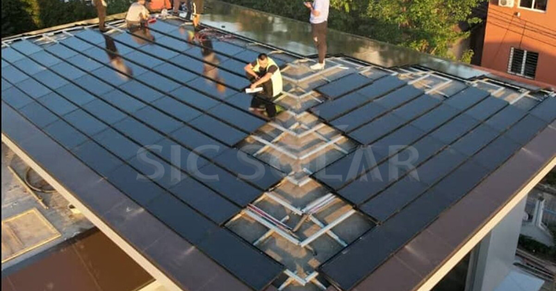bipv solar bracket project bipv solar bracket project