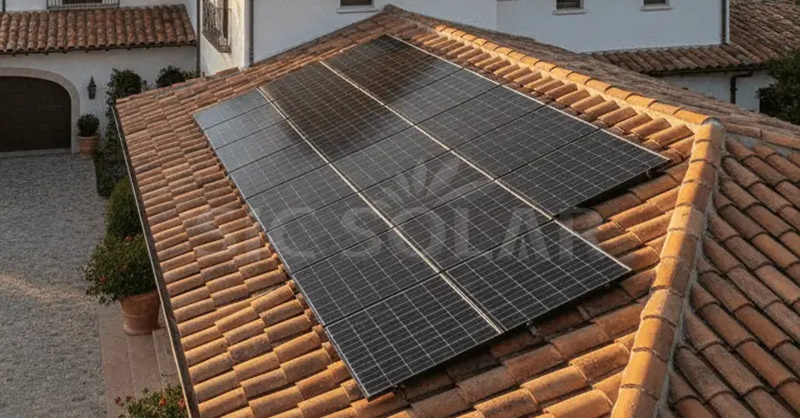 mounting solar panels on tile roof mounting solar panels on tile roof