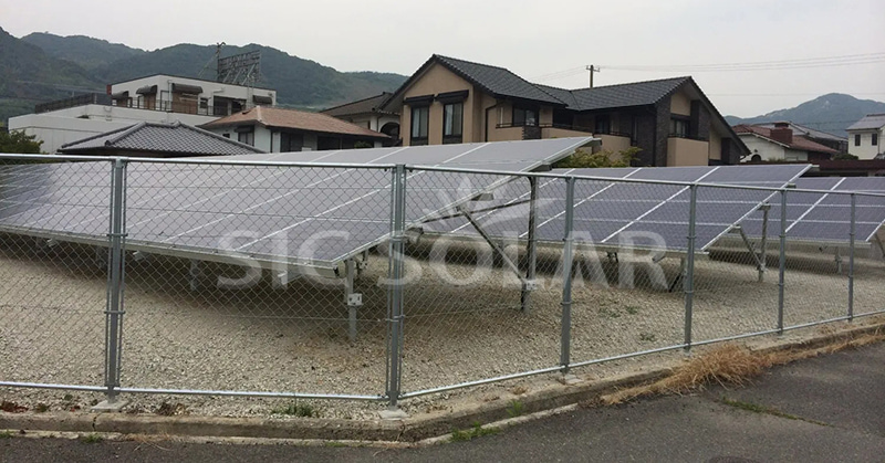 ground solar mounting system