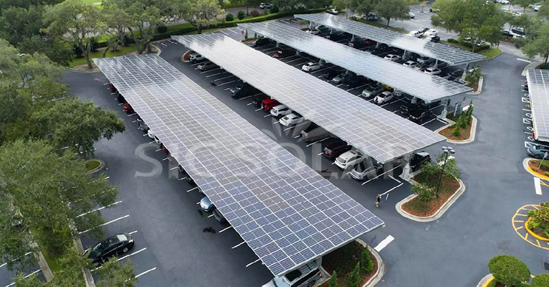 solar carport pv mounting