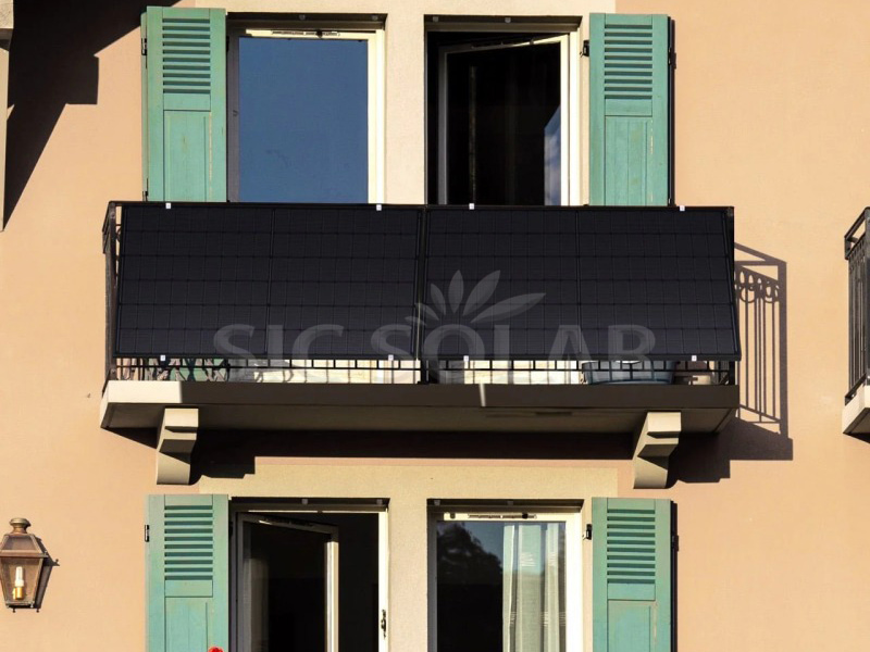 스페인 발코니용 2KW 태양광 패널 장착 브래킷