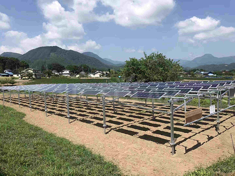 칠레의 80KW Pv 농업용 태양광 설치 시스템