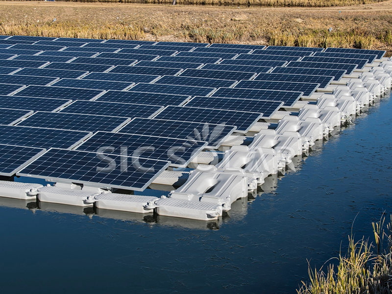200KW Water Mounting Floating Solar Panel In Singapore