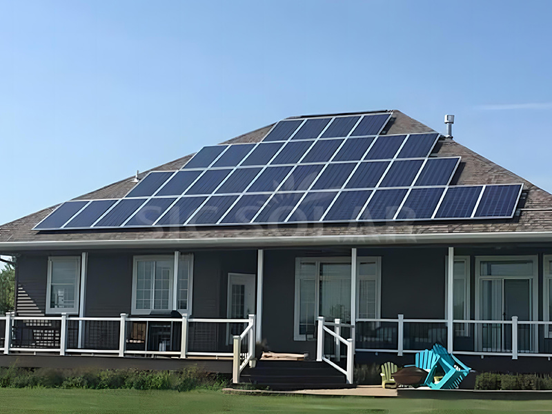 벨기에 타일 지붕용 18KW 태양광 패널 장착 브래킷