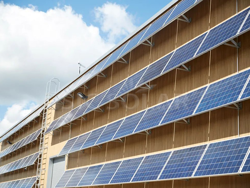 중국 30KW 태양광 패널 벽면 장착 시스템