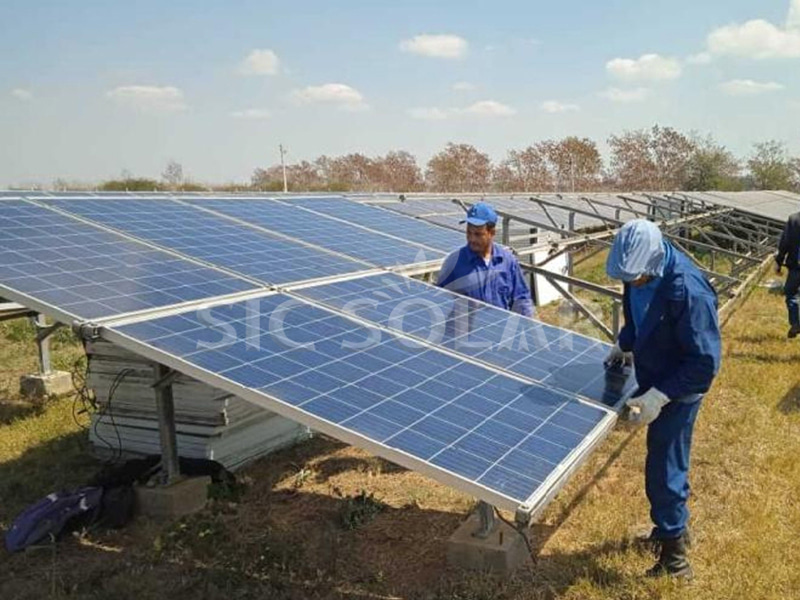 쿠바 500KW 지상 설치형 태양광 프로젝트