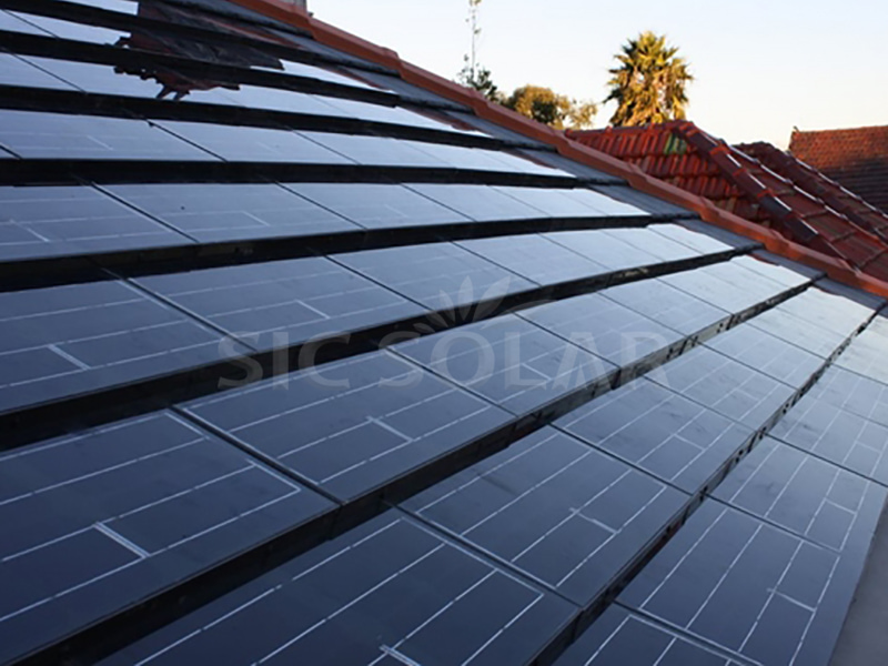 호주 100KW BIPV 태양광 브래킷 프로젝트