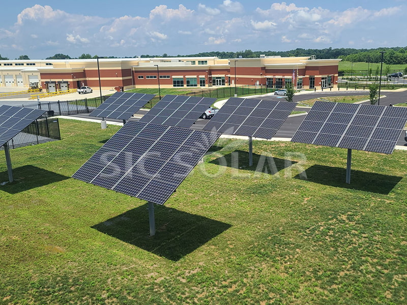 미국 50KW 단극 태양광 패널 장착 브래킷