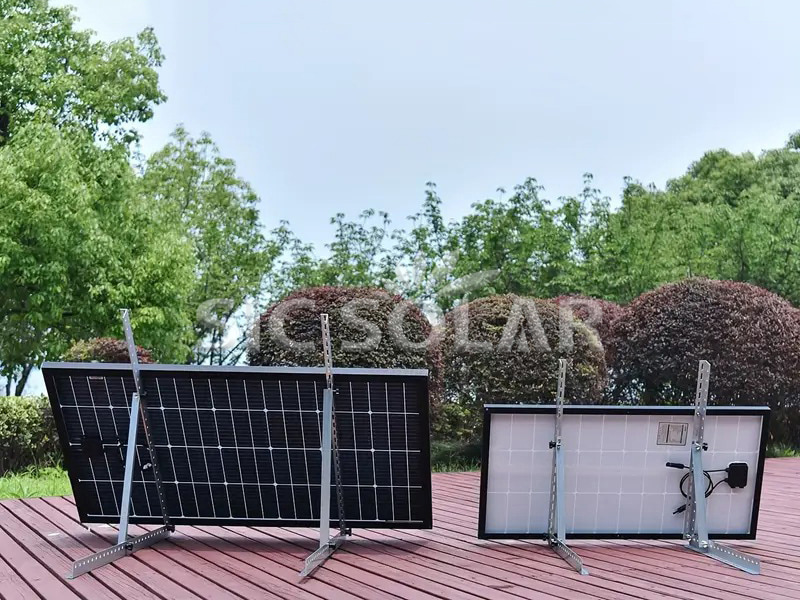 프랑스에서 판매되는 2KW 조절식 접이식 태양광 패널 지붕 장착