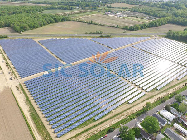 태국 10MW 알루미늄 태양광 지상 설치 시스템