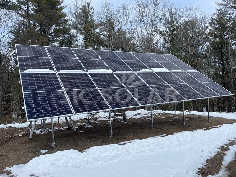15KW Ground Mounted Photovoltaic Systems In Sweden